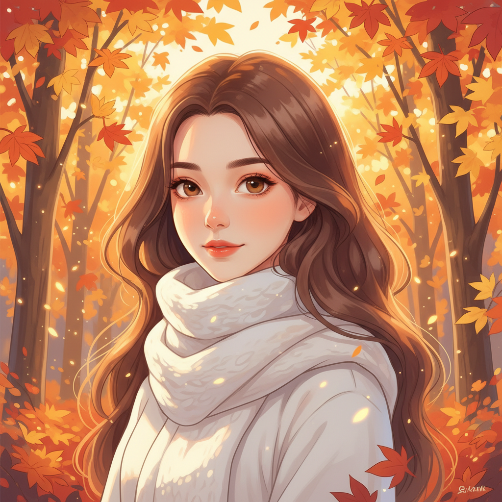 Example 1: Healing Anime Portrait